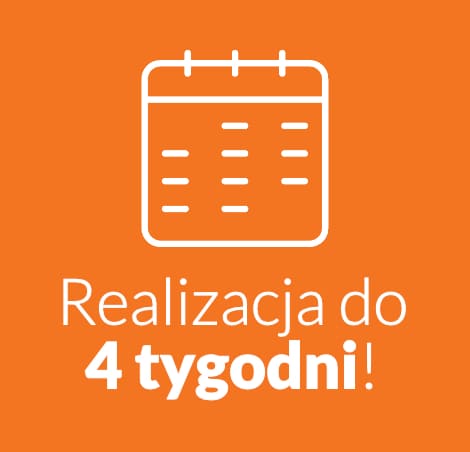 Realizacja do 4 tygodni Realizacja do 4 tygodni
